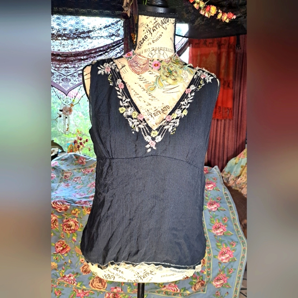 Vintage Elie Tahari Silk Blouse